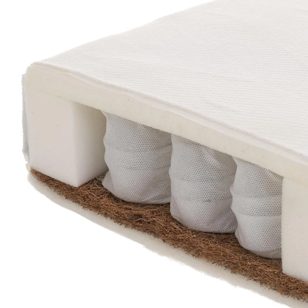 Obaby Moisture Management Dual Core Coir/Pocket Sprung Cot Bed Mattress (140x70cm)