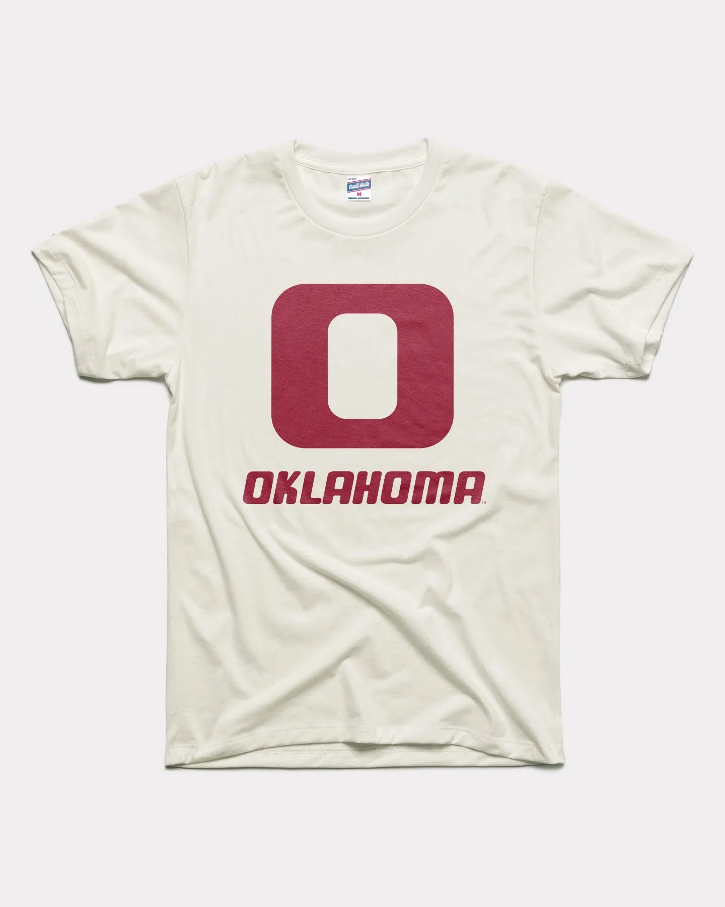 Oklahoma Block O Vintage White T-Shirt