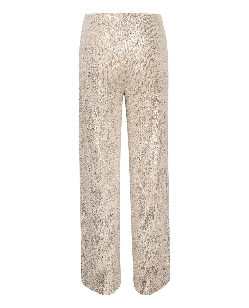 Part Two Tatiana Silver Sequin Trouser