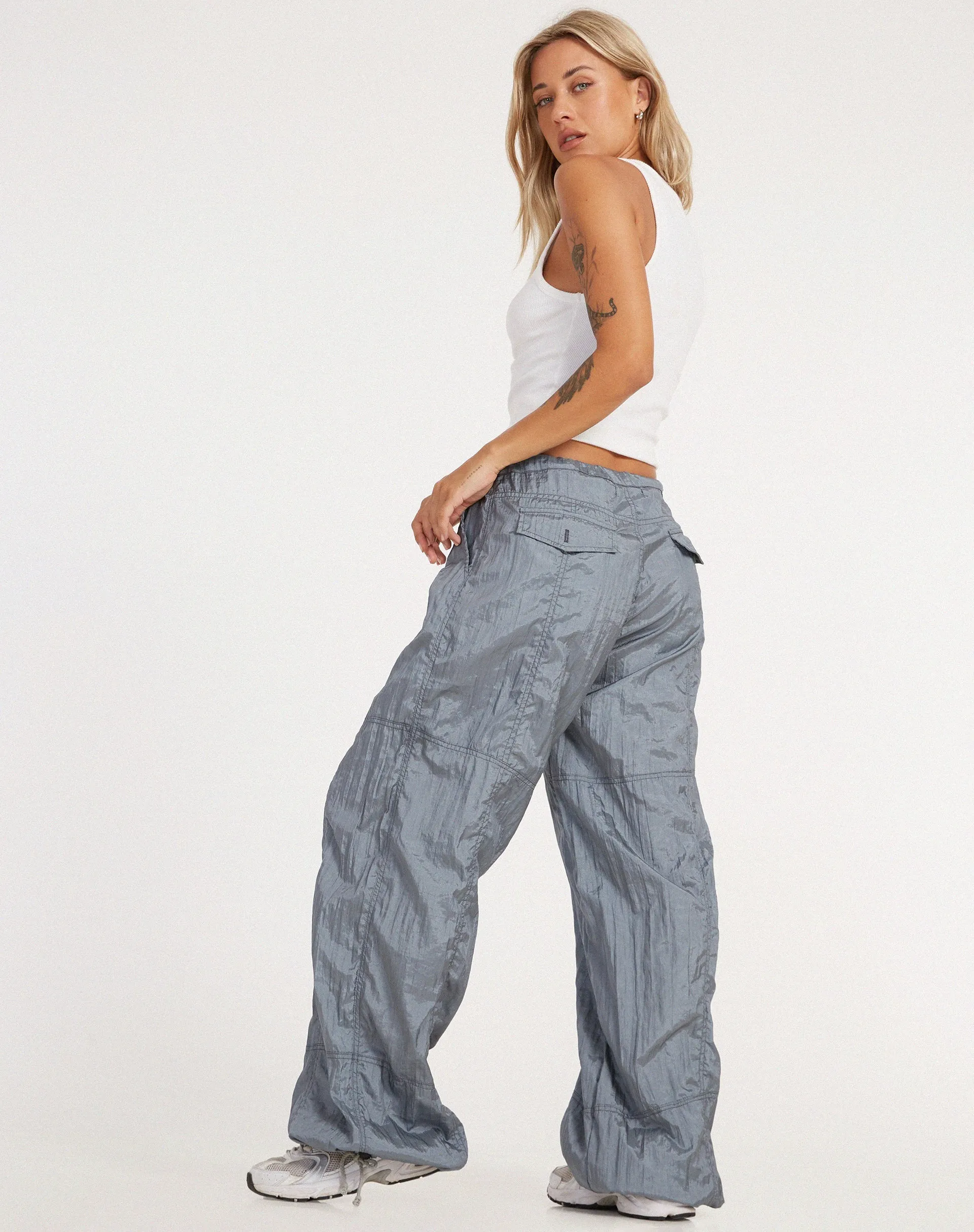 Phil Trouser in Parachute Silver