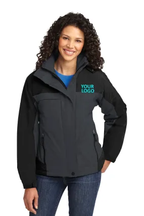 Port Authority Ladies Nootka Custom Jackets, Graphite/ Black