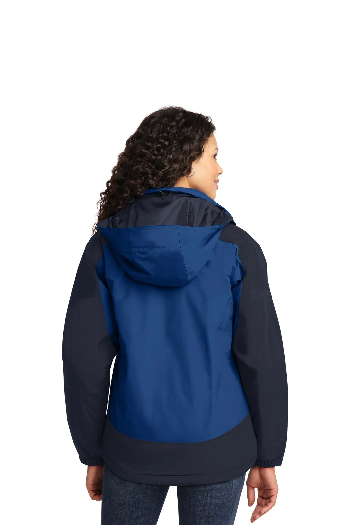 Port Authority Ladies Nootka Custom Jackets, Regatta Blue/ Navy