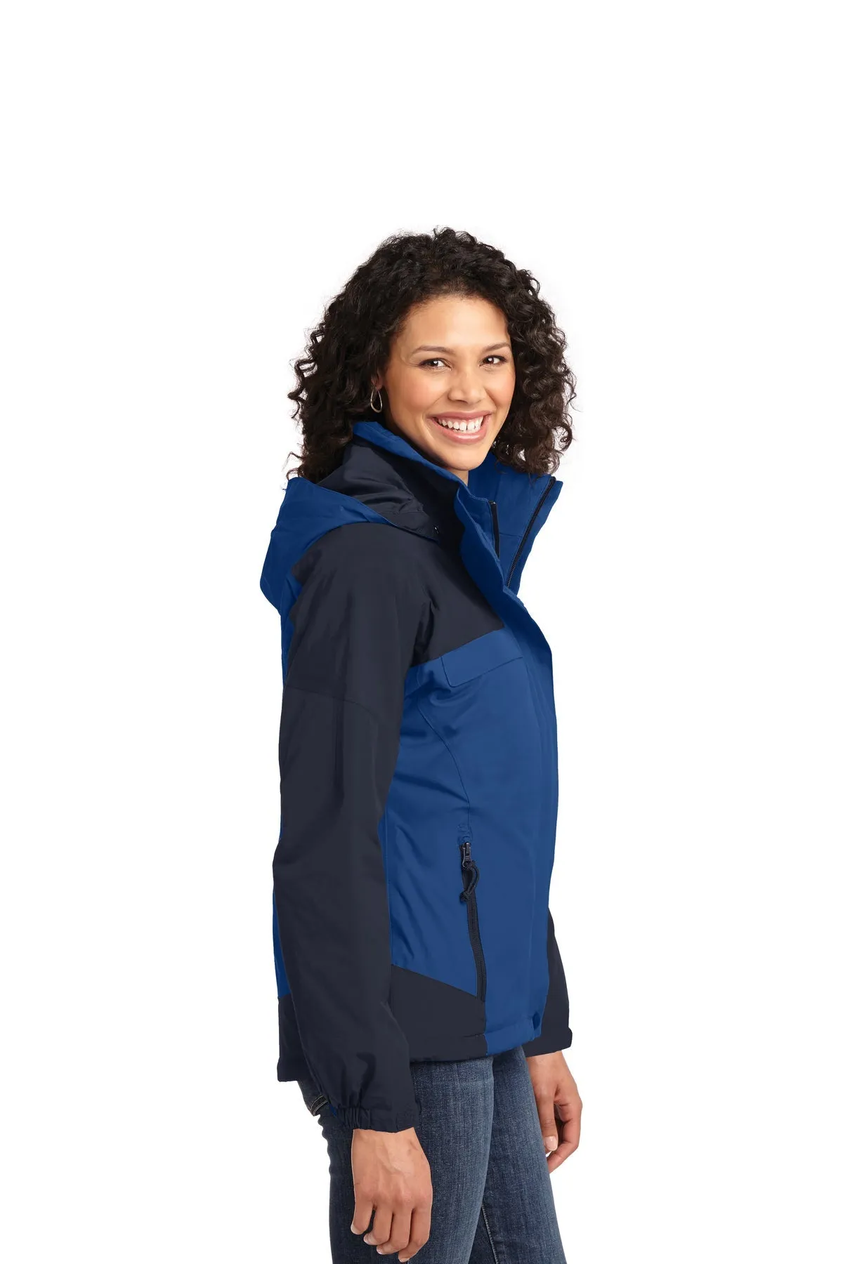 Port Authority Ladies Nootka Custom Jackets, Regatta Blue/ Navy