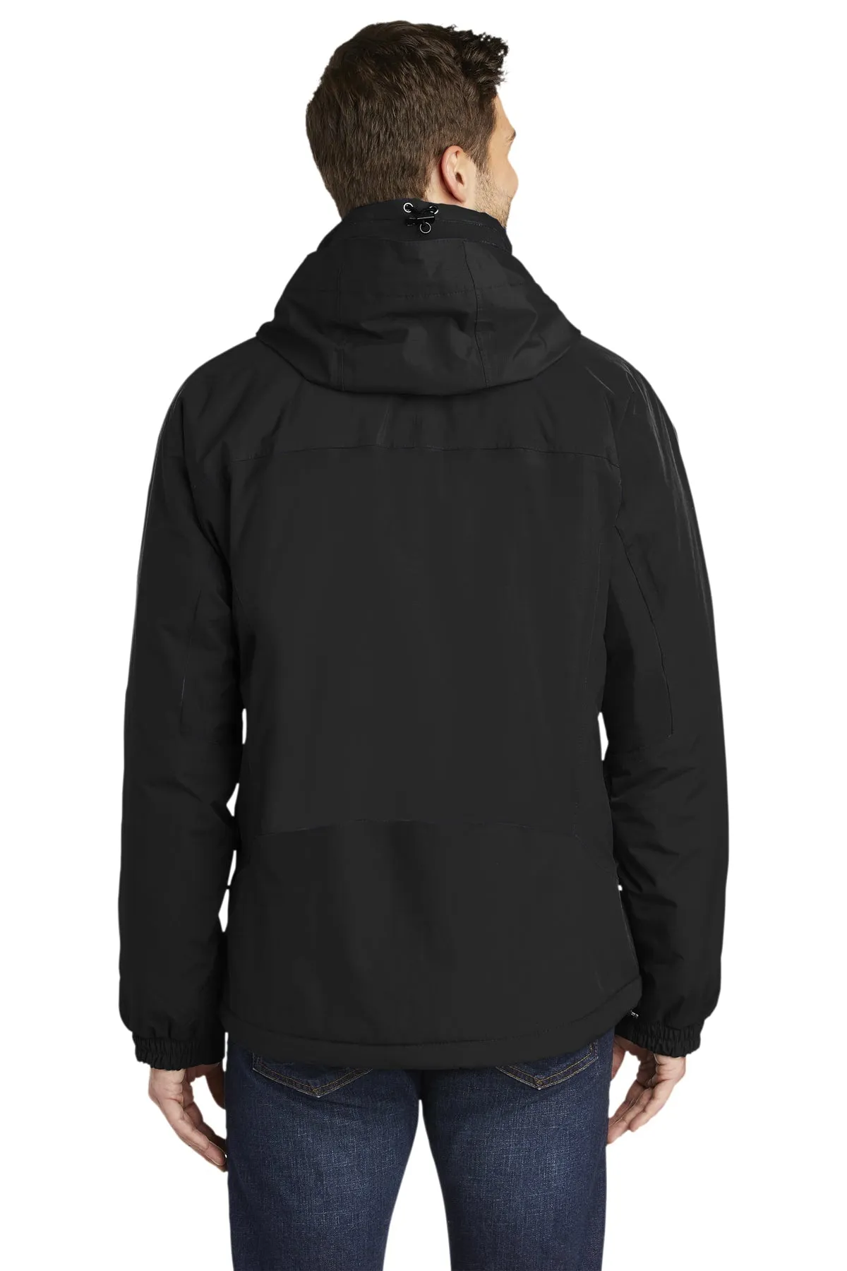 Port Authority Tall Nootka Customized Jackets, Black/ Black