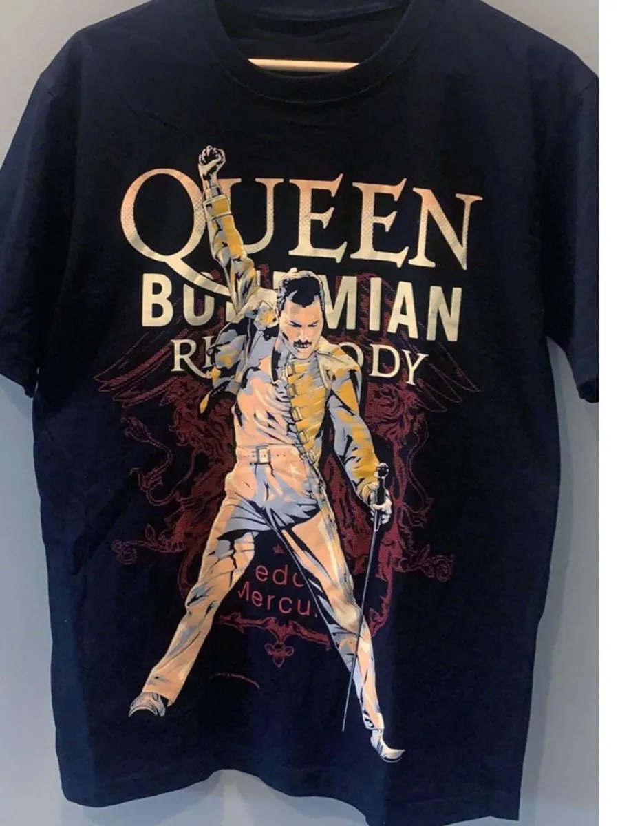 QUEEN 100% Cotton New Vintage Band T Shirt