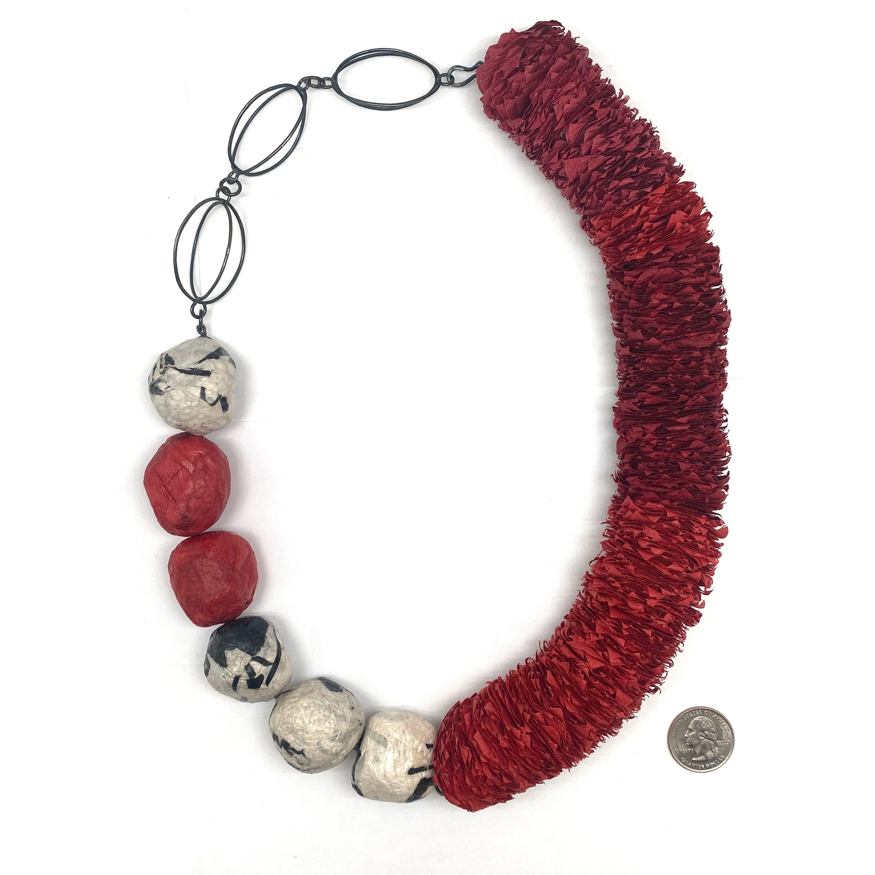 Red Combination Necklace