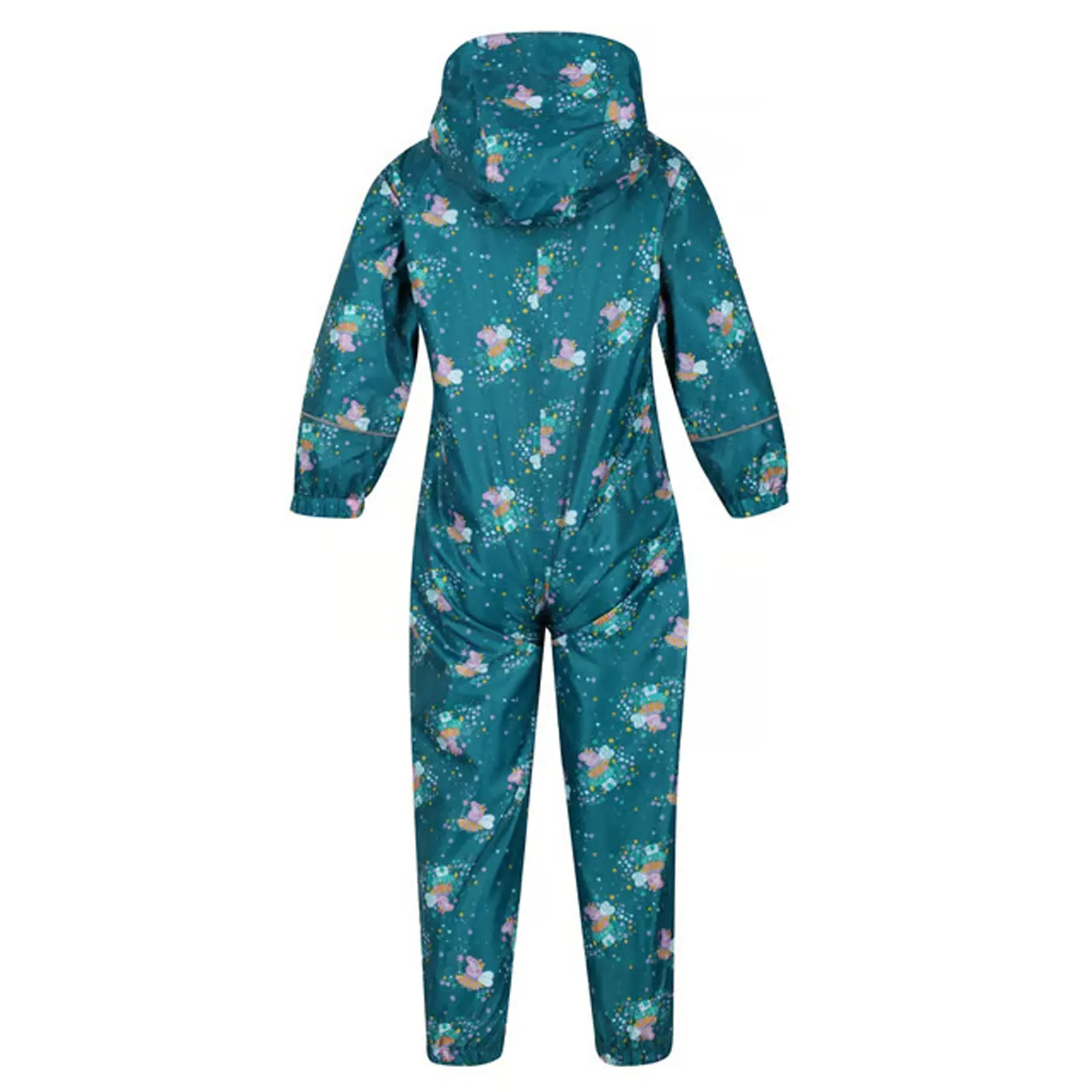 Regatta Childrens/Kids Pobble Peppa Pig Waterproof Snowsuit (Gulfstream)