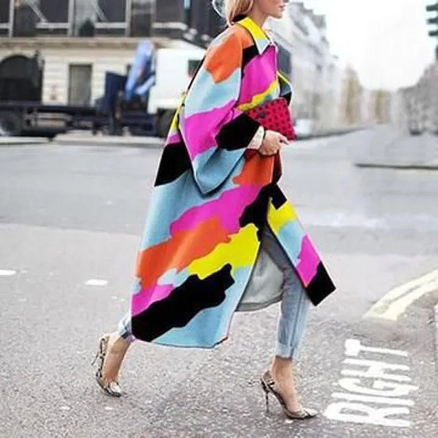 Retro Fashion Long Coat XL - XXXL Sizes