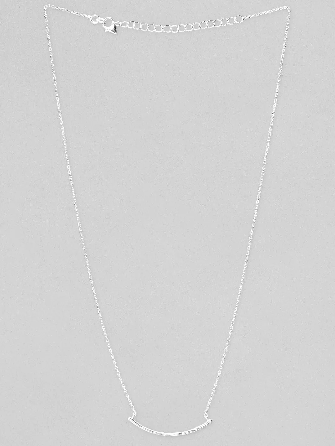 Rubans 925 Silver The Celestial Curve Pendant Necklace