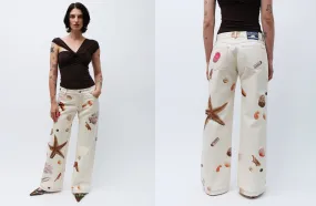 Seastar Printed Denim Trousers