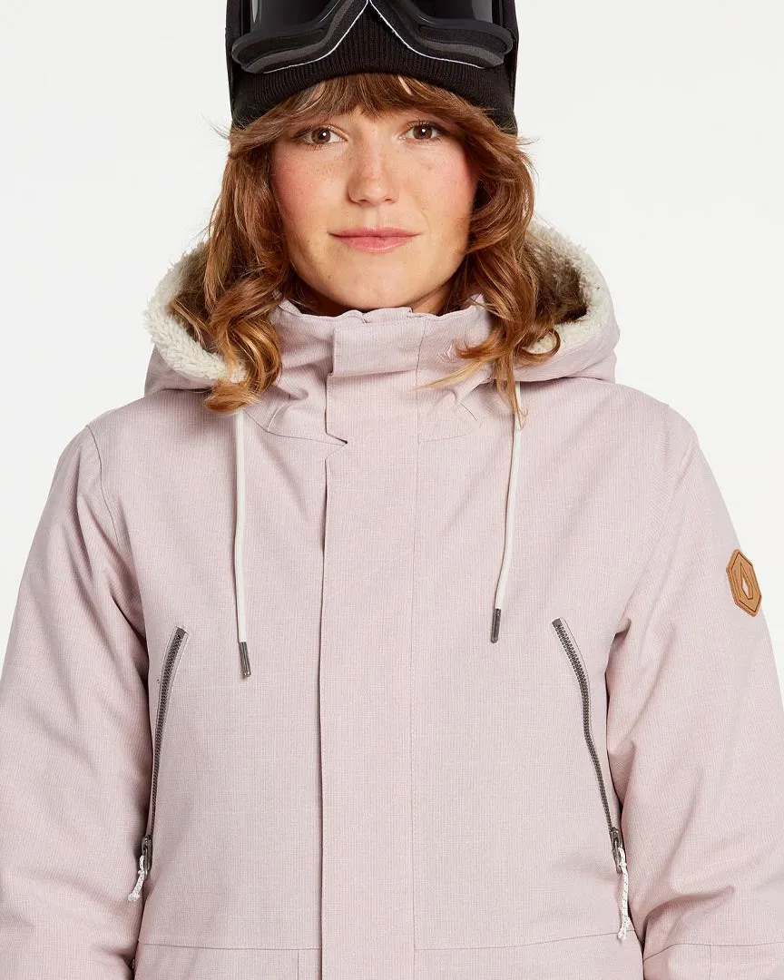 Shrine Insulated Winter Jacket - Hazey Pink