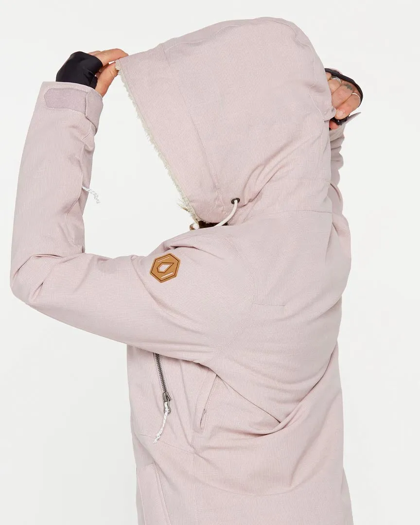 Shrine Insulated Winter Jacket - Hazey Pink