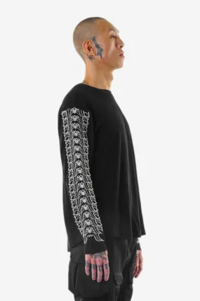 SILVER SPINE L/S TEE