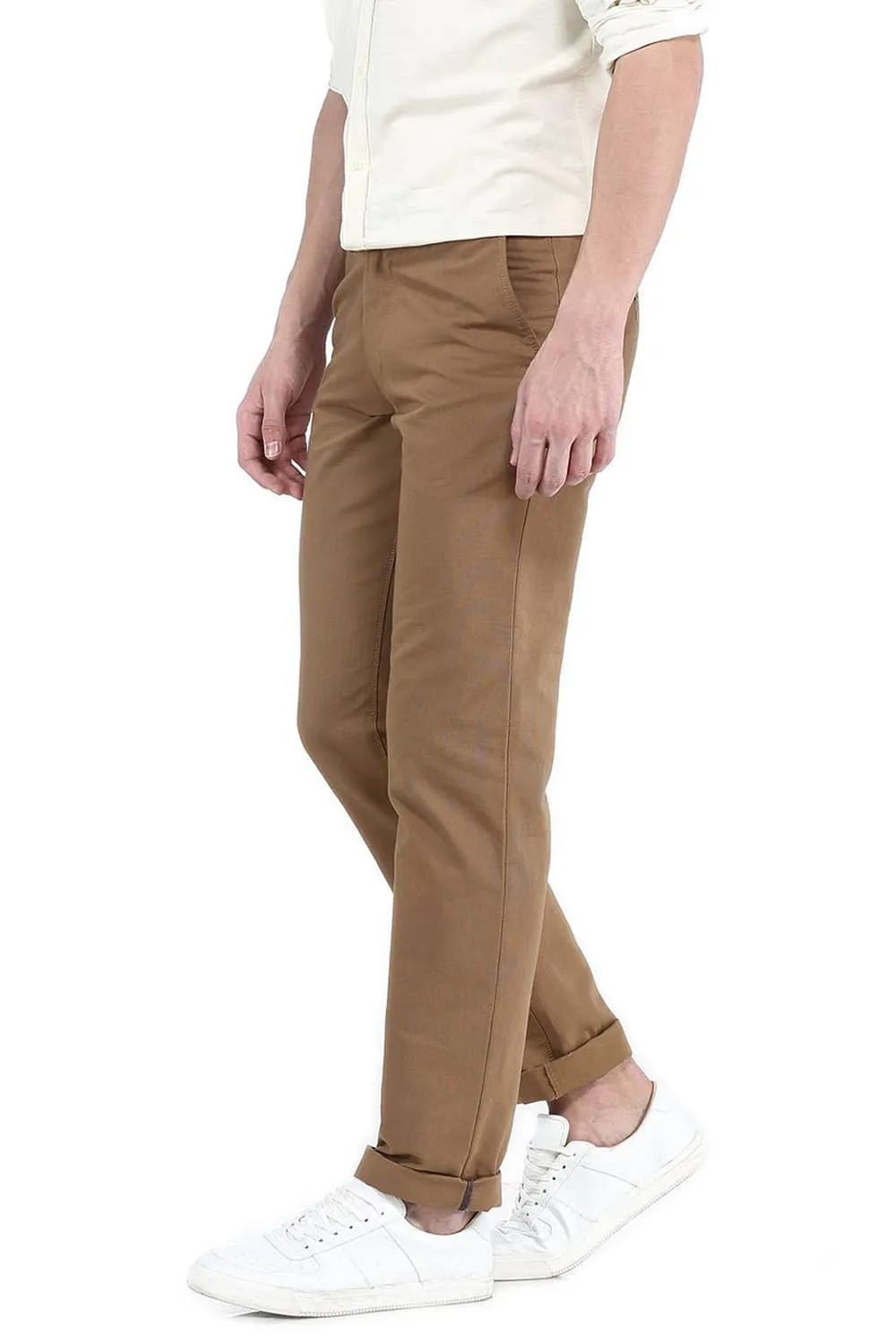 Slim Fit Structure Trouser