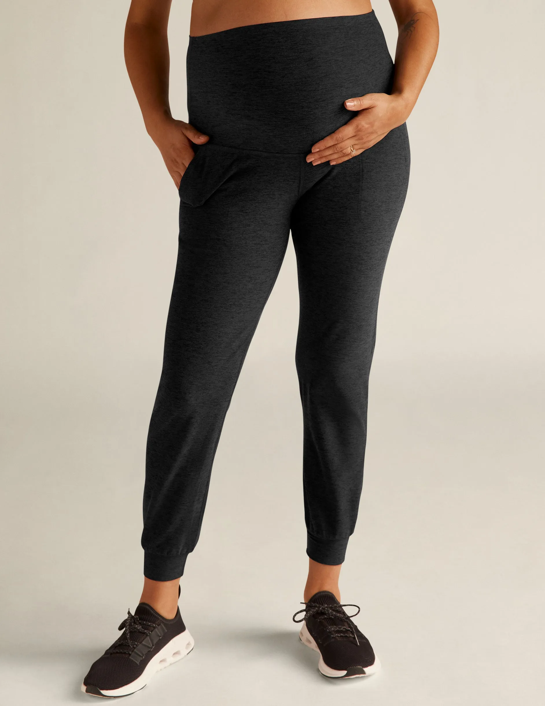 Spacedye Beyond the Bump Maternity Midi Jogger