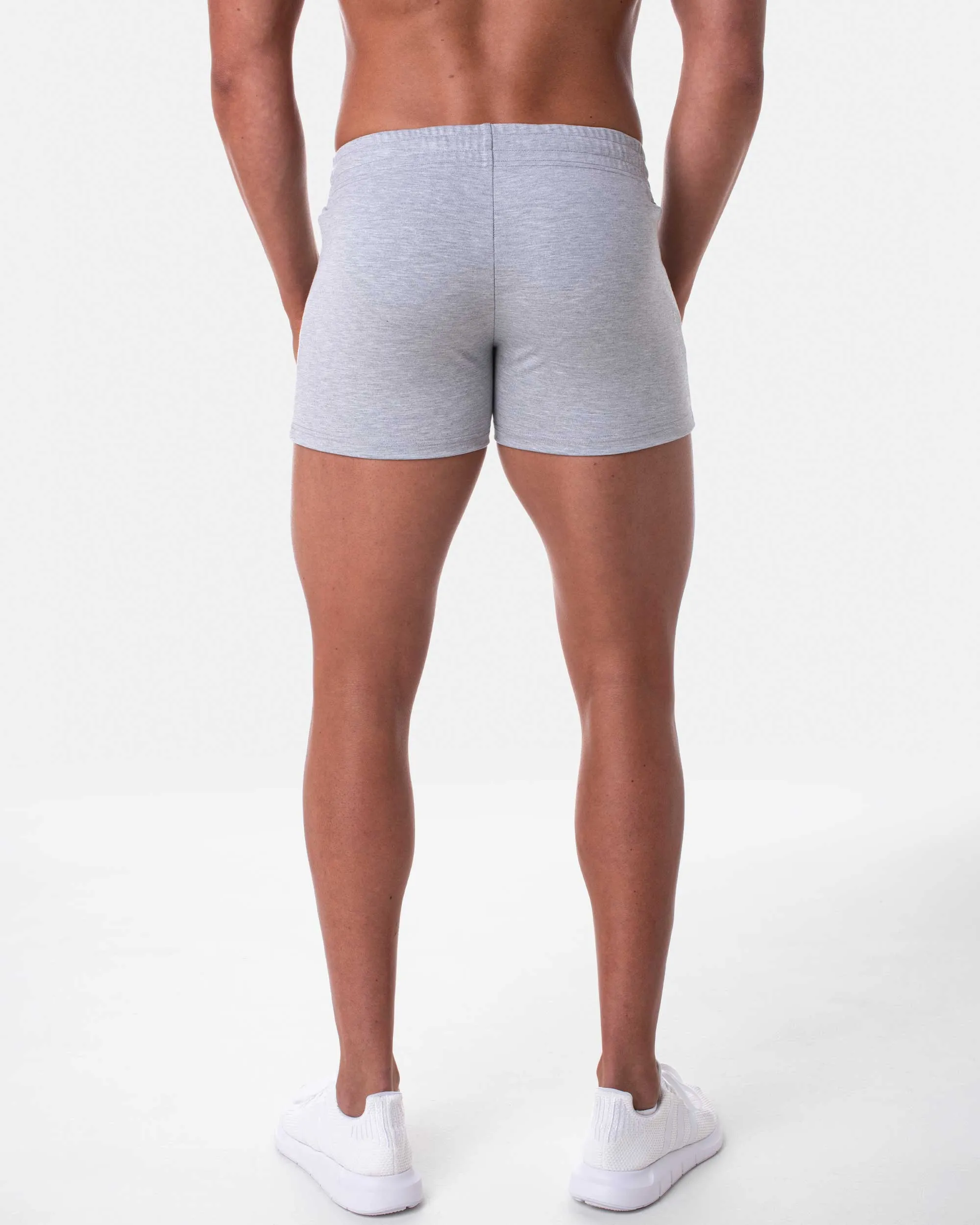 Squat 3.5" Shorts - Grey Marle