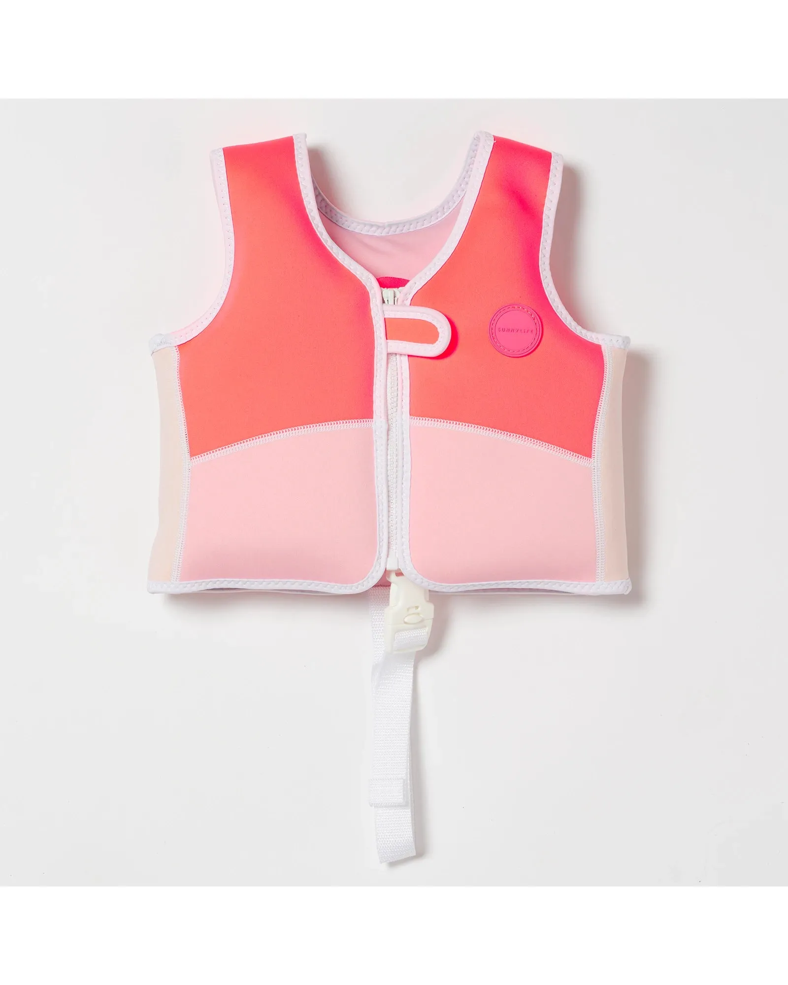 Sunnylife Melody the Mermaid Swim Vest 1-2 Neon Strawberry