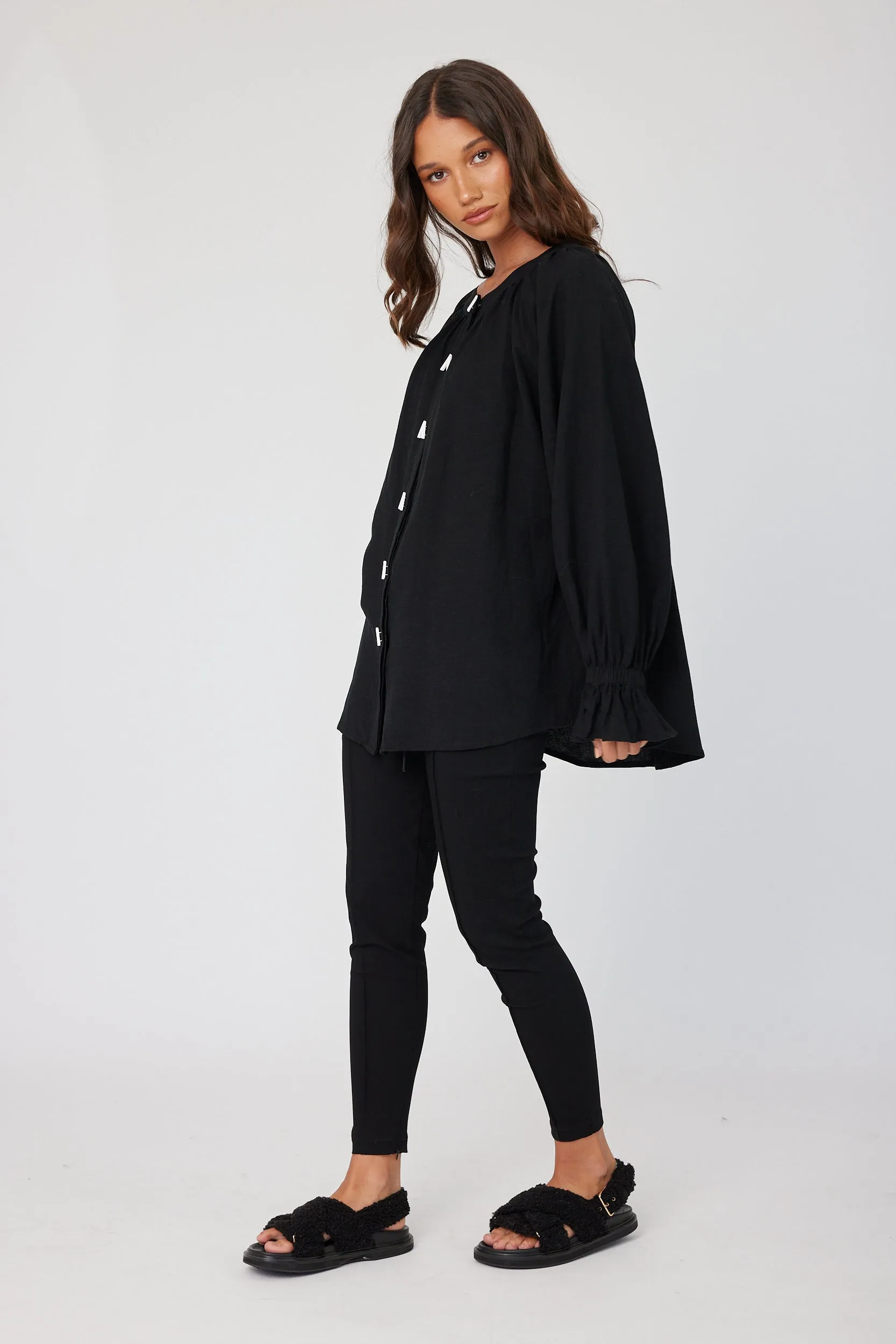 TRINITY Blouse Black