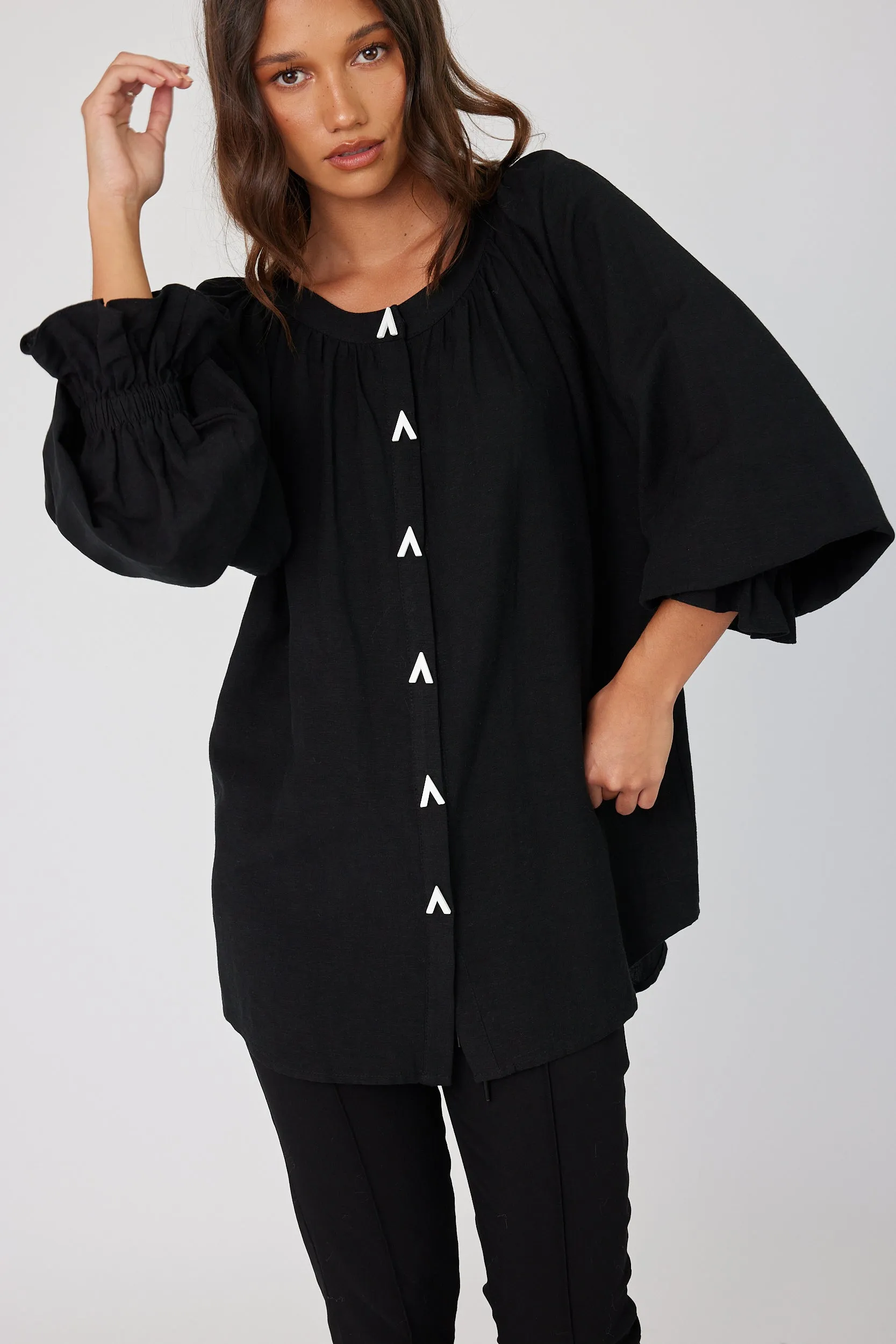 TRINITY Blouse Black