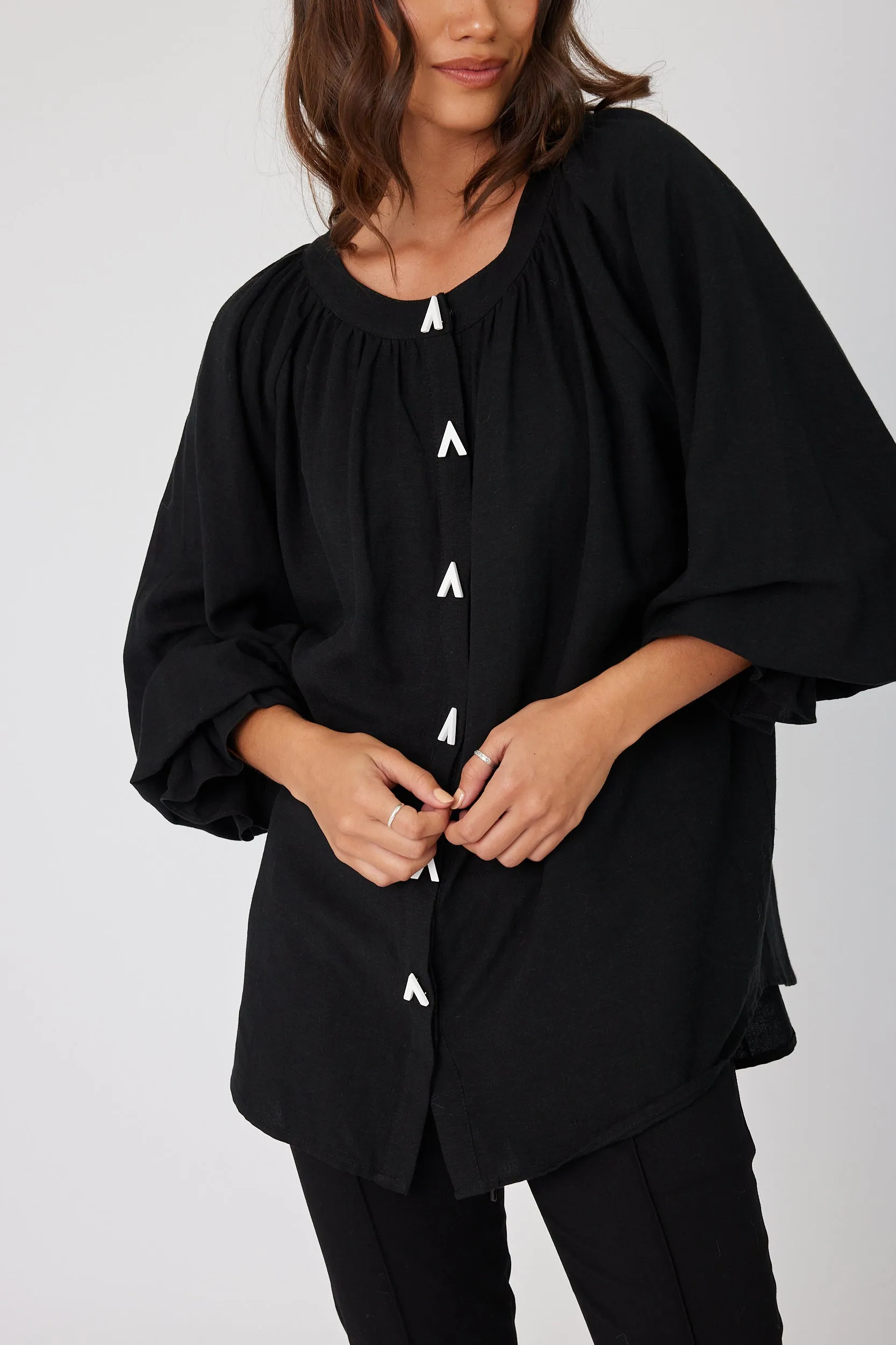 TRINITY Blouse Black