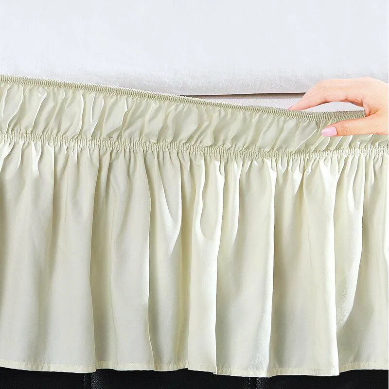 Undercliff Easy Wrap Elastic Ruffled 16 Bed Skirt