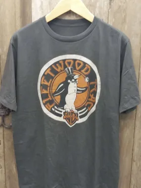 Vintage Fleetwood Mac Penguin Logo Faded Crewneck T-shirt