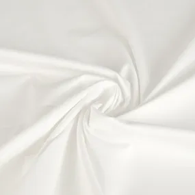 White Stretchy Cotton Twill Fabric 2722